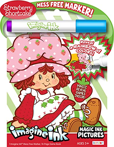 Strawberry Shortcake Imagine Ink Officially Licensed Strawberry Short Cake Mess Free Coloring Book