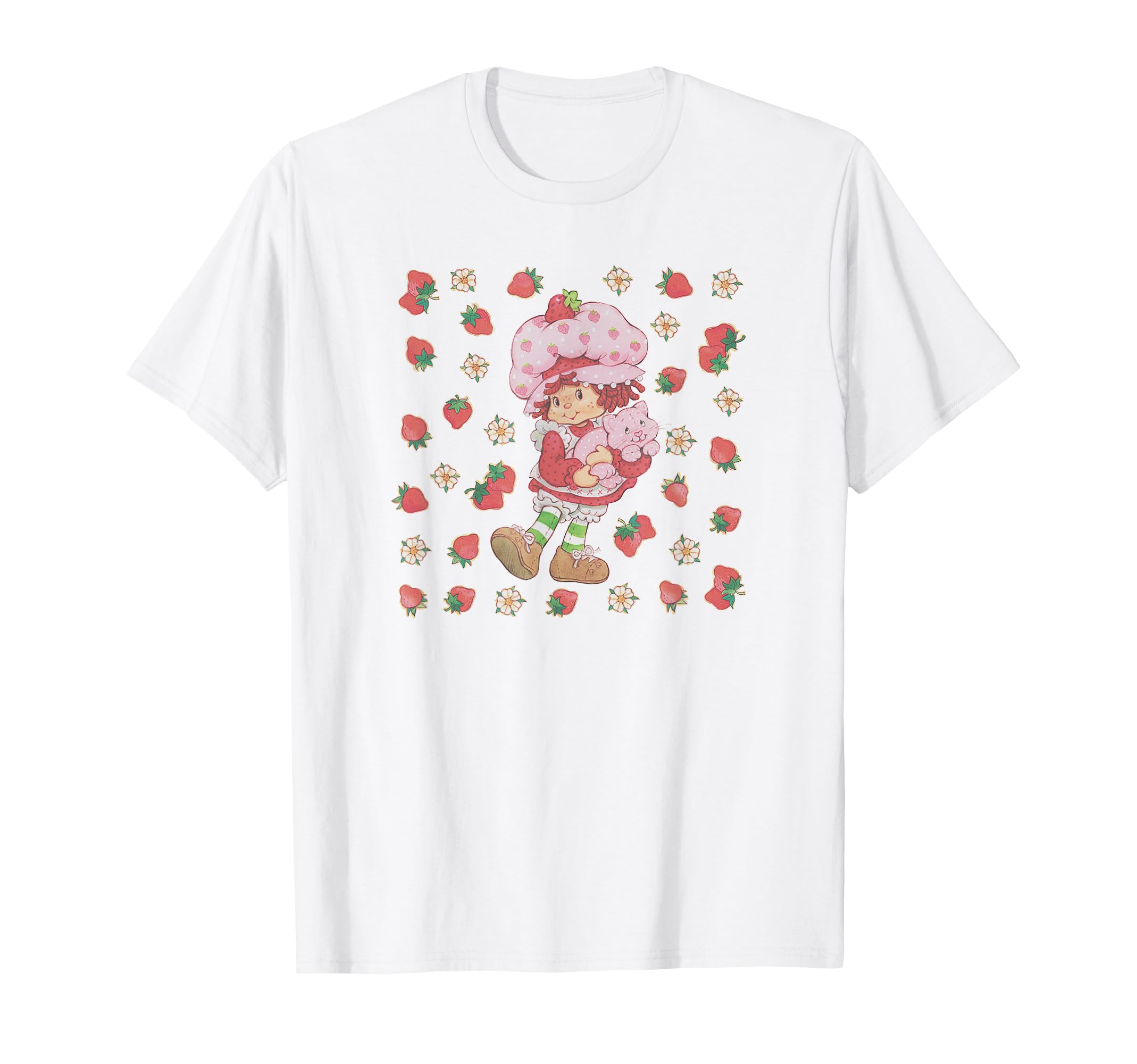 Strawberry Shortcake Vintage T-Shirt for Girls OEKO-TEX STANDARD 100
| Strawberry Fields & Daisy Strawberry Shortcake T