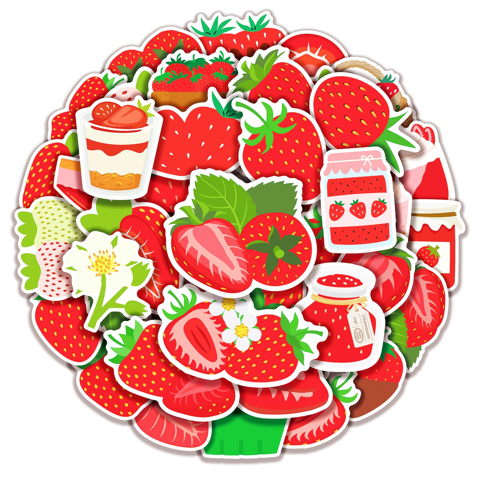 100 Pack Strawberry Stickers for Birthday Decorations and Party Favors
| Strawberry Shortcake Party Favors and Decorati